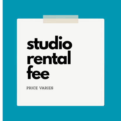 Show details for Studio Rental Fee Picture of Studio Rental Fee