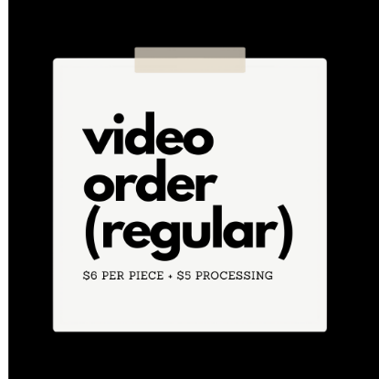 Show details for Video Order with Regular Processing Fee Picture of Video Order with Regular Processing Fee