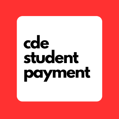 Picture of CDE Student Payment