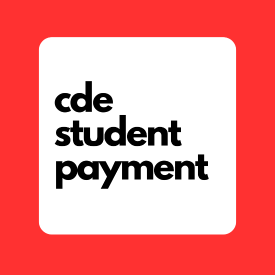 Picture of CDE Student Payment