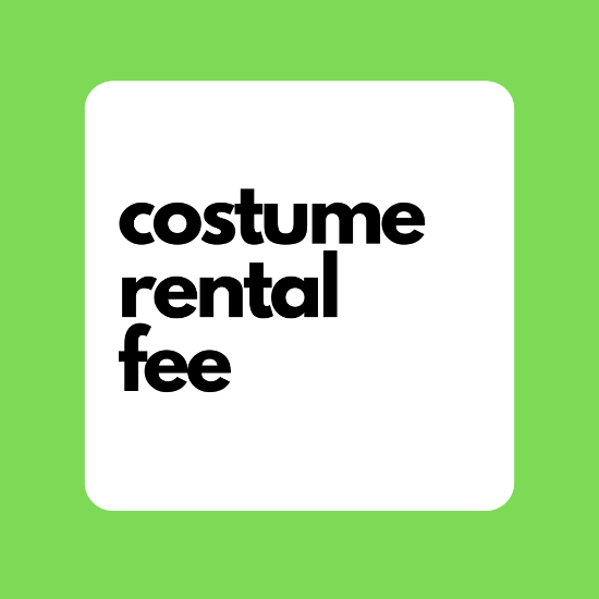 Picture of Costume Rental Fee