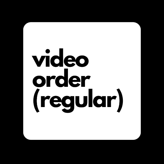 Picture of Video Order with Regular Processing Fee
