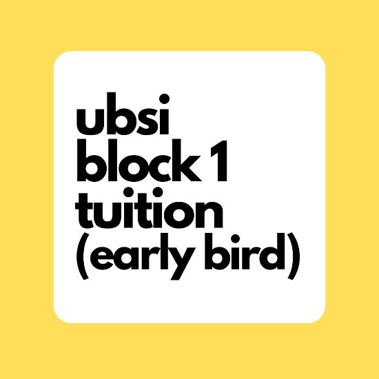 Picture of UBSI Block 1 Tuition (Early Bird)