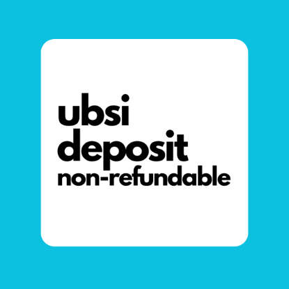 Picture of UBSI Deposit (NON-REFUNDABLE)